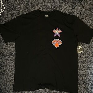 New Era Black Star and Team Logo T-Shirt